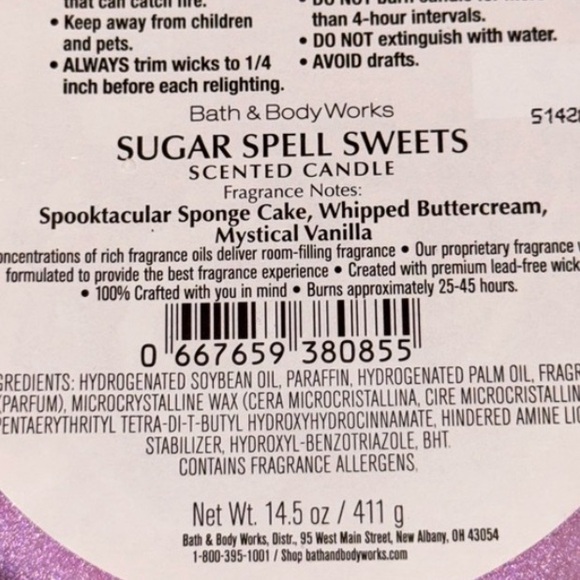 NWT*1 LEFT*NIB. B&BW Snowglobe Spooky Layer Cake 2025 Limited Edition Candle - Picture 7 of 7